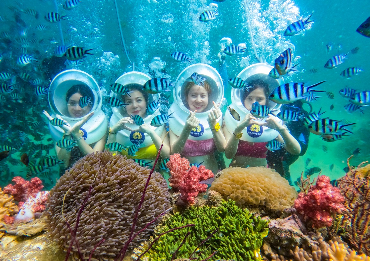 Đi bộ dưới biển – Trải nghiệm cho mọi người