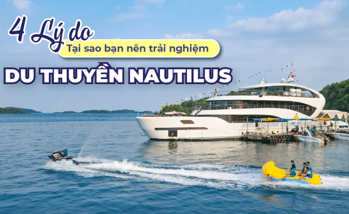 4 Lý Do Bạn Nên Trải Nghiệm Du Thuyền Nautilus